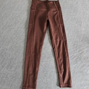 [Victoria's Secret] brown leggings - size 6